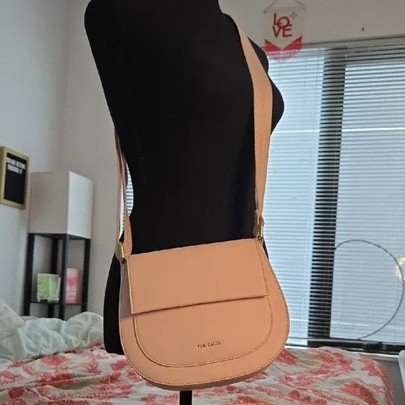 Ted Baker Pink and Cream Crossbody Bag - Picture 1 of 8